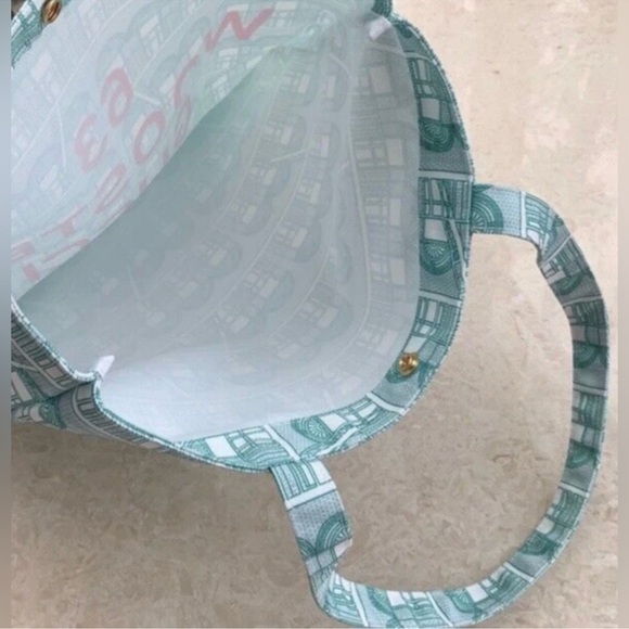 Gucci 63 Wooster Tote - Teal and Red - Picture 12 of 15